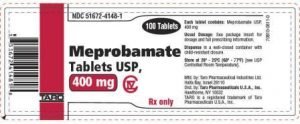 Meprobamate uses