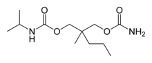 meprobamate soma structure